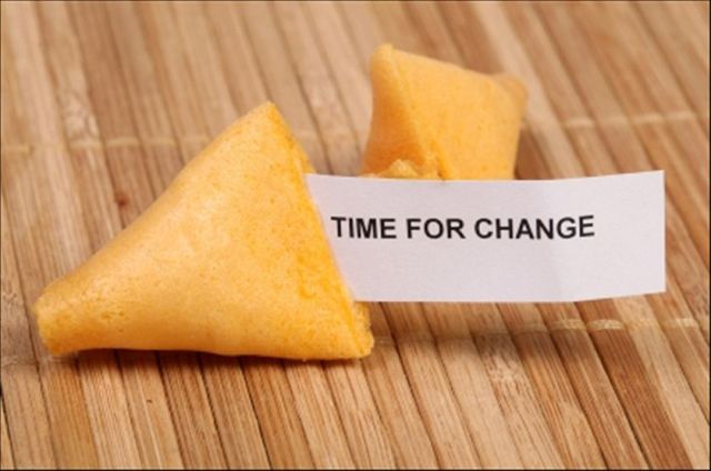 time for change